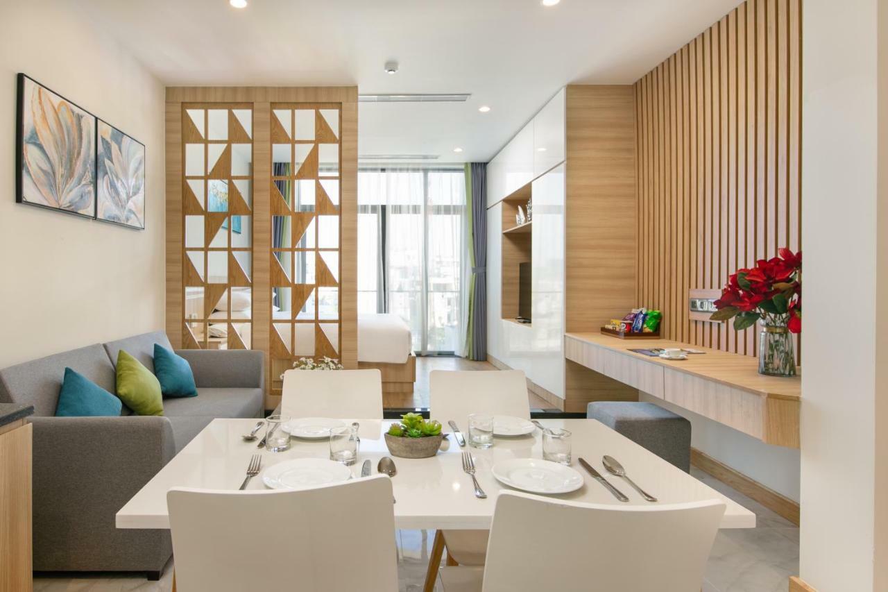 ซัน ริเวอร์ โฮเต็ล แอนด์ อพาร์ตเมนต์ Aparthotel ดานัง ภายนอก รูปภาพ